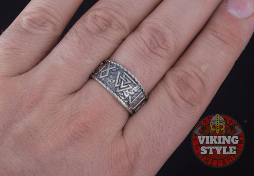 Valknut Ring - Odin Collection, 925 Silver