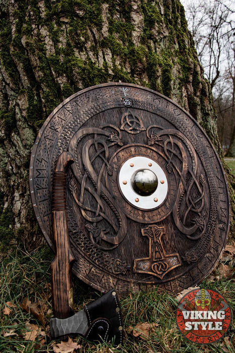 Handmade Viking Jarl's Shield