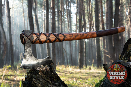 Traditional Viking Bearded Axe
