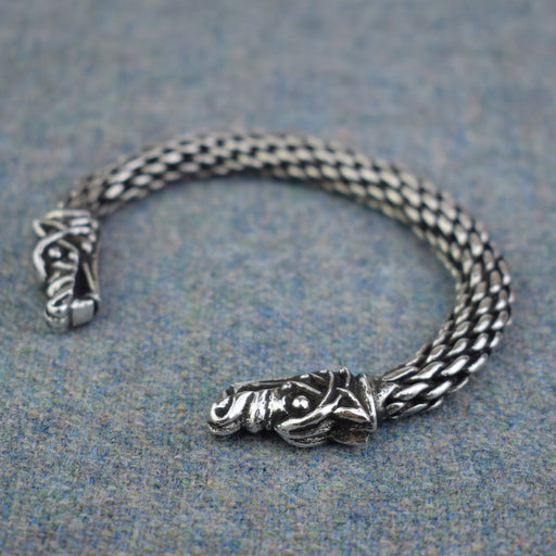 Viking Bracelet - Large Viking Wolf Bracelet