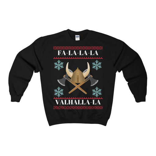 Valhalla Christmas Sweatshirt-VikingStyle