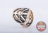 Viking Shield Ring - Fehu, Bronze