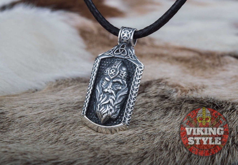 Odin Pendant - 925 Silver
