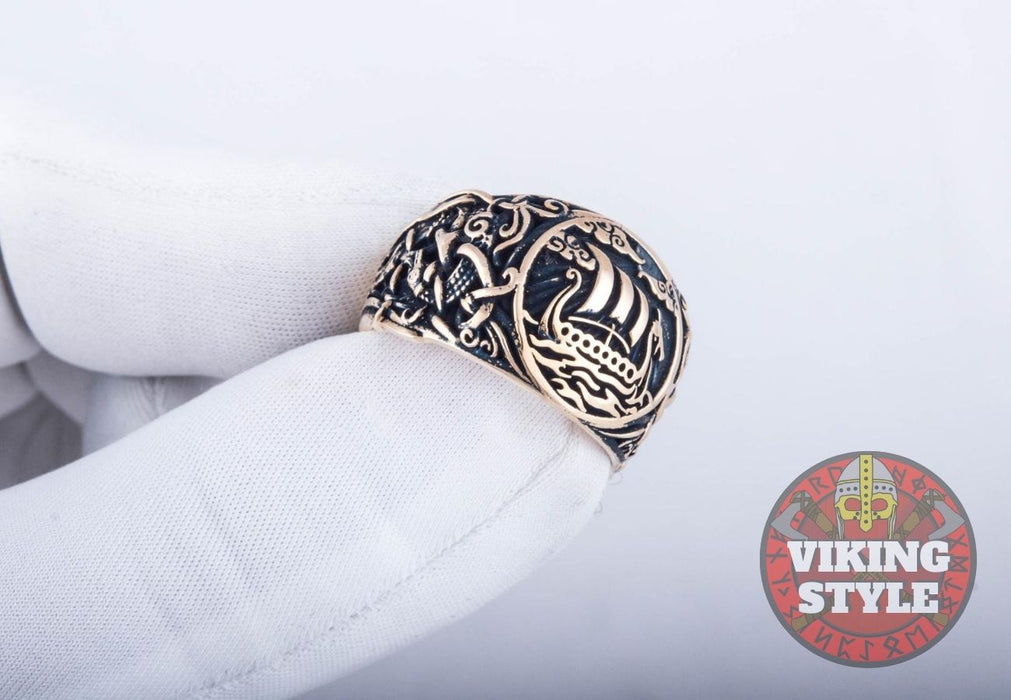 Drakkar Ring - Mammen, Bronze