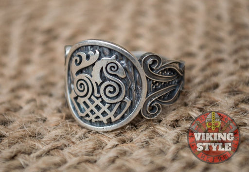 Sleipnir Ring - Norse Collection, 925 Silver