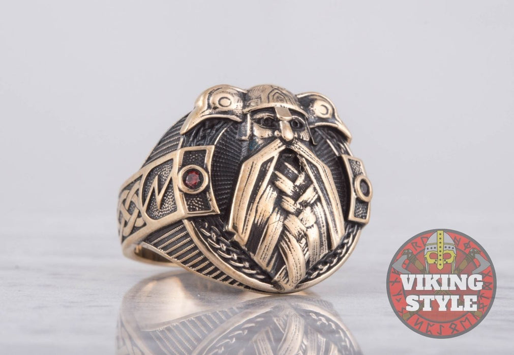 Odin Ring - Allfather, Bronze