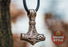 Viking Necklace - Mammen Mjolnir Pendant Bronze
