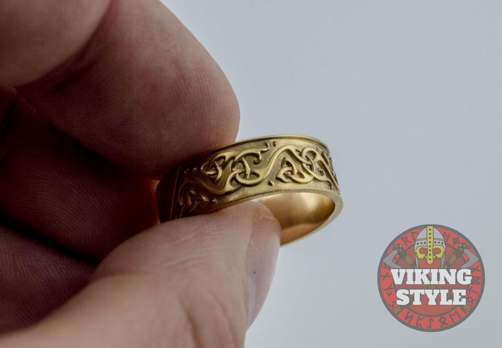 Norse Ring IV - Gold