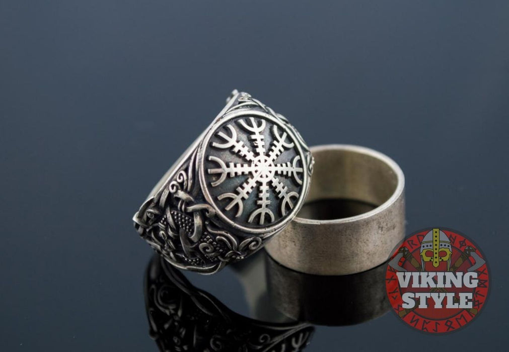 Ægishjálmur Ring - Mammen, 925 Silver