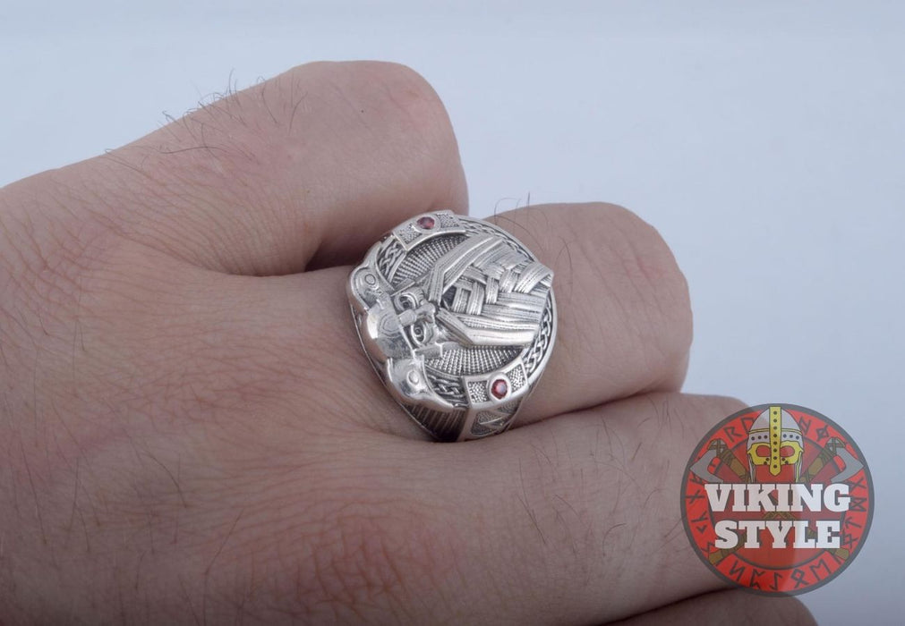 Odin Ring - Allfather, 925 Silver