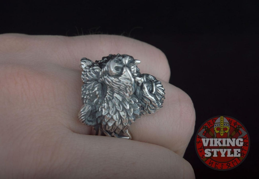Viking Ring - Berserker, 925 Silver