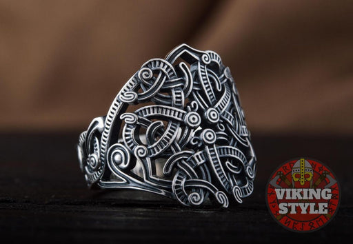 Viking Rings - Jormungandr Ring 925 Silver