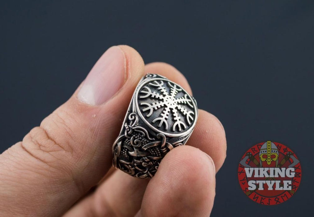 Ægishjálmur Ring - Mammen, 925 Silver