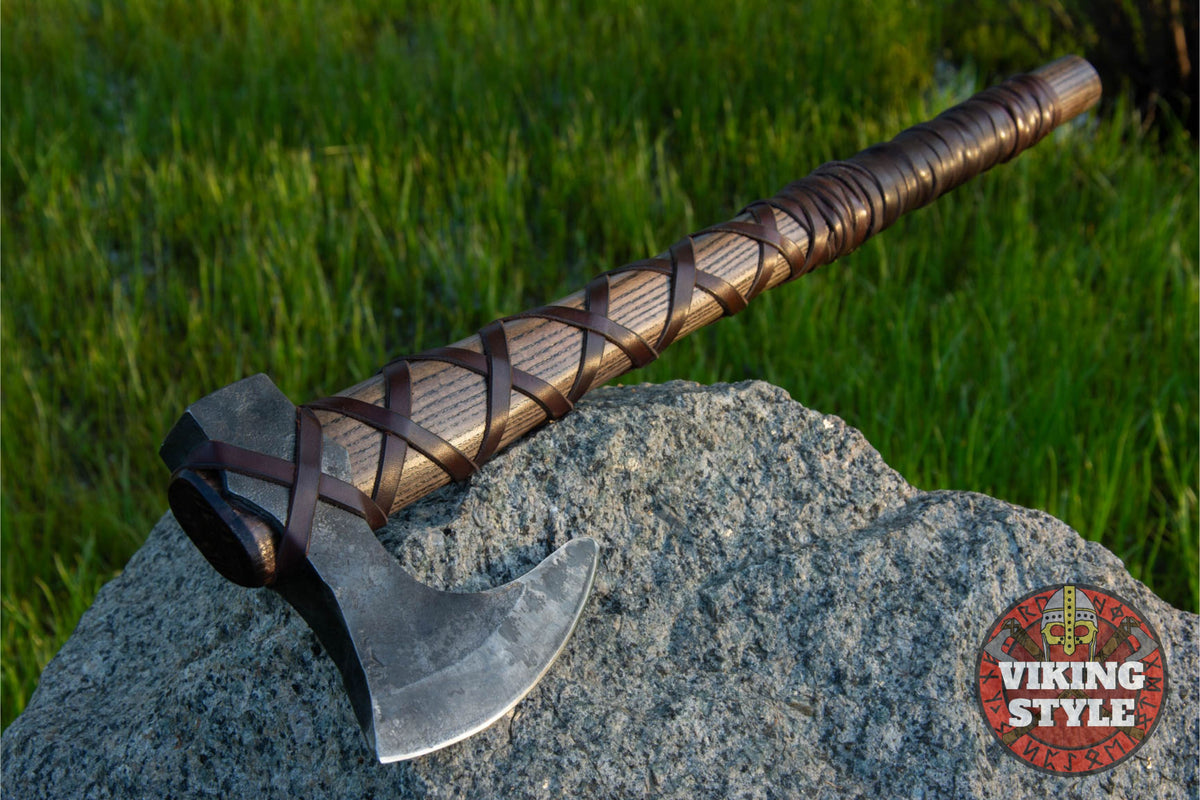 Axe Rager Hand Forged Ragnar Axe — VikingStyle