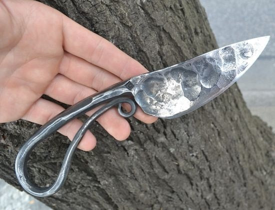 Hand Forged Scandinavian Knife Replica