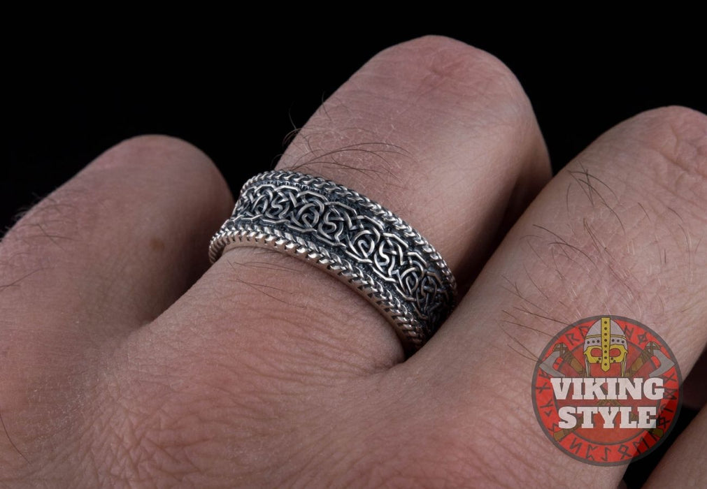 Norse Ring VII - 925 Silver