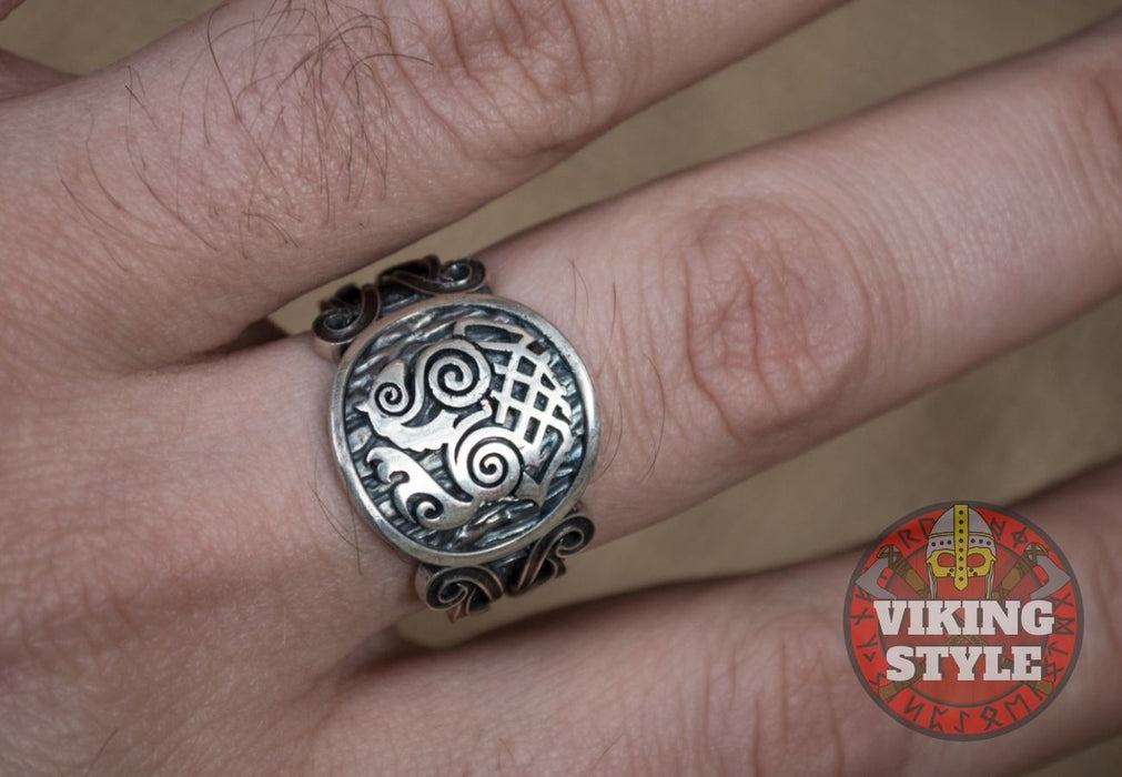 Sleipnir Ring - Norse Collection, 925 Silver