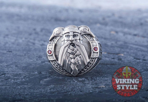 Odin Ring - Allfather, 925 Silver
