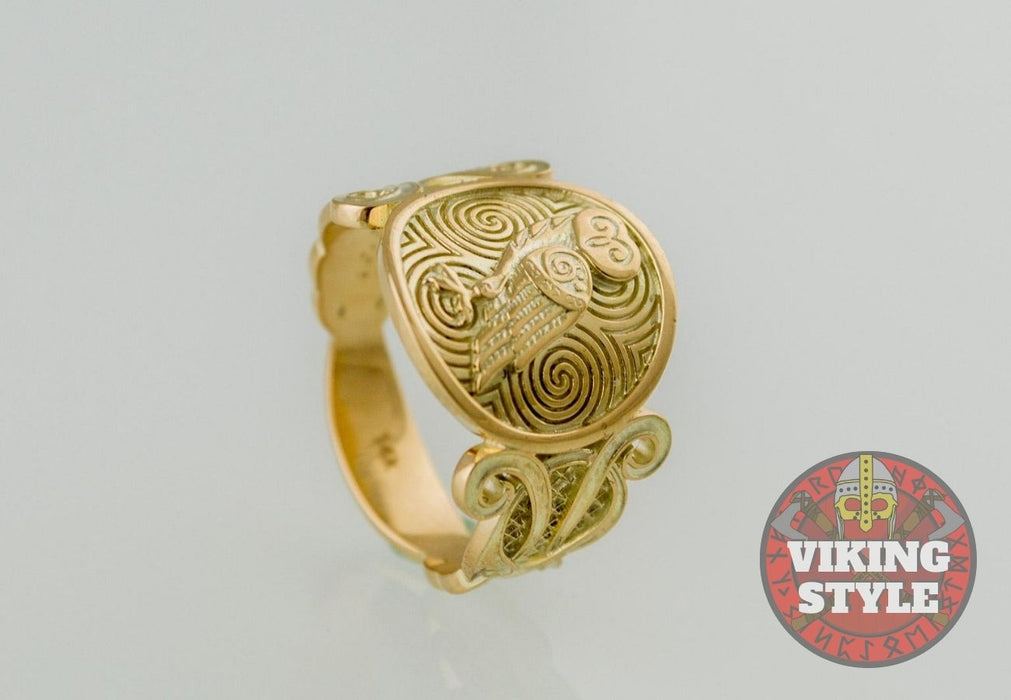 Owl Ring - Gold