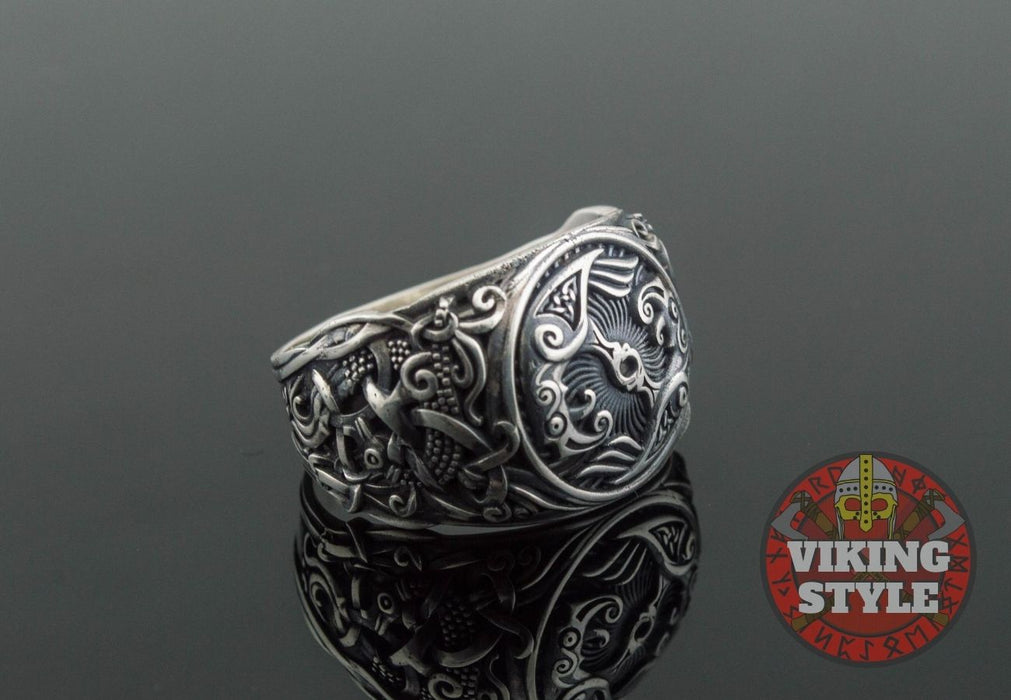 Huginn & Muninn Ring - Mammen, 925 Silver
