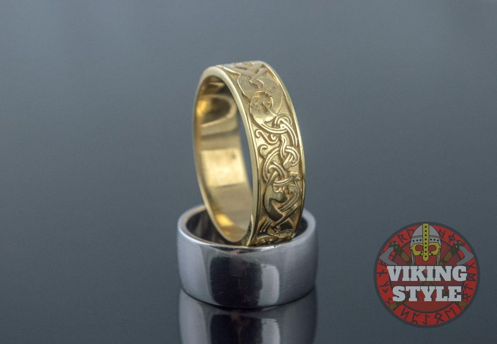 Norse Ring VI - Gold