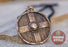 Viking Shield Pendant - Cross Shield, Bronze