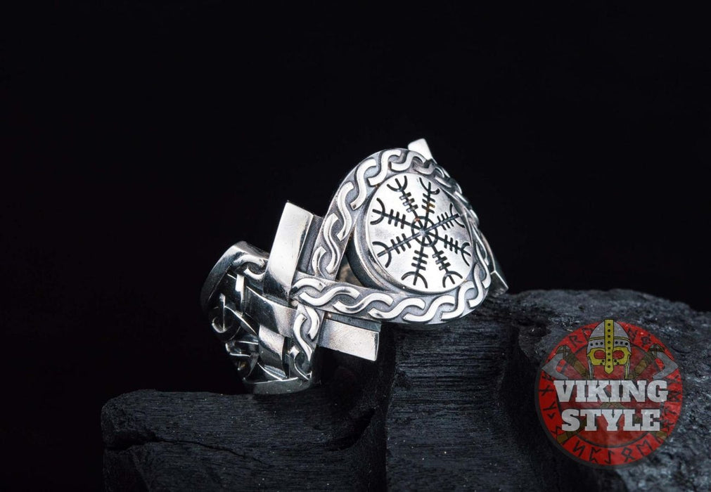 Ægishjálmur Ring - Aarhus, 925 Silver