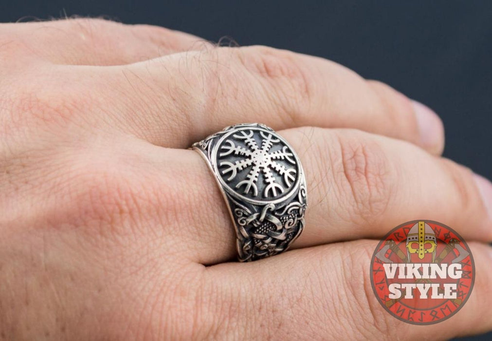 Ægishjálmur Ring - Mammen, 925 Silver