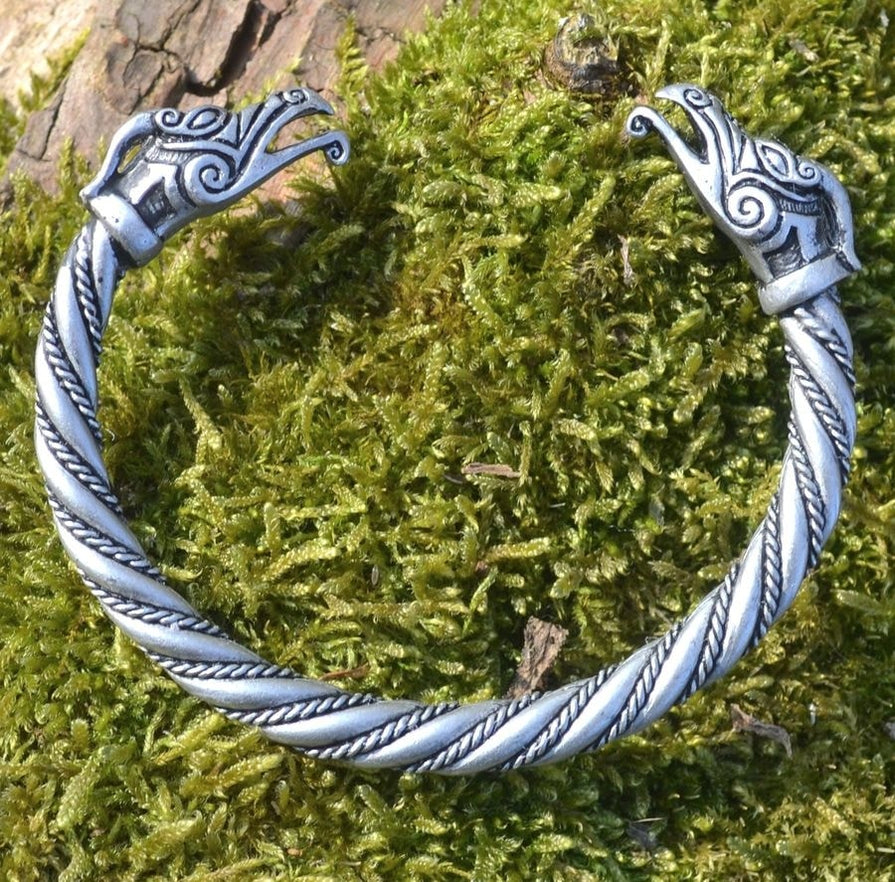 Traditional Viking Arm Ring Norse Dragon — VikingStyle