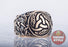 Viking Rings - Tri-horn Bronze Ring
