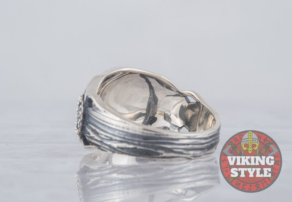 Yggdrasil Ring - Triquetra, 925 Silver