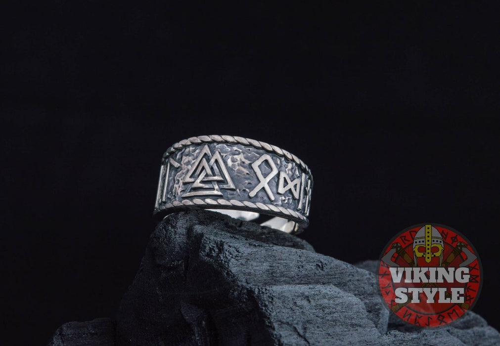 Valknut Ring - Odin Collection, 925 Silver