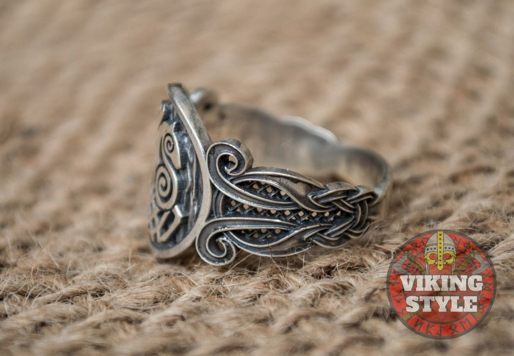 Sleipnir Ring - Norse Collection, 925 Silver