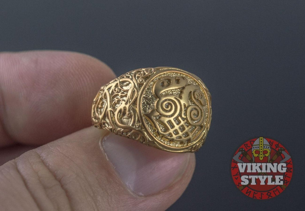 Sleipnir Ring - Urnes, Gold