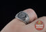 Valknut Ring II - Endless Knot, 925 Silver