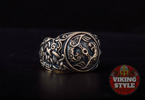 Viking Rings - Huginn & Munnin Ring
