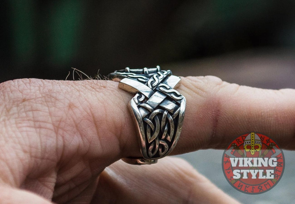 Vegvísir Ring - Aarhus, 925 Silver