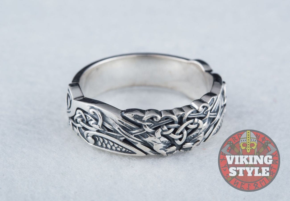 Norse Ring IV - 925 Silver
