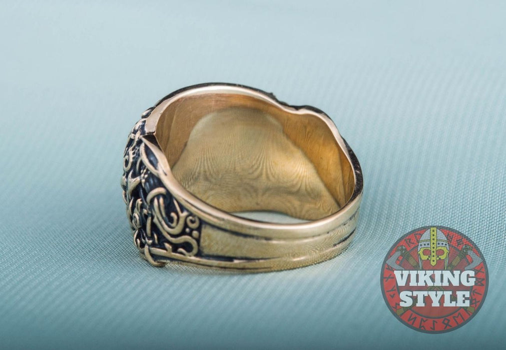 Huginn & Muninn Ring - Mammen, Bronze