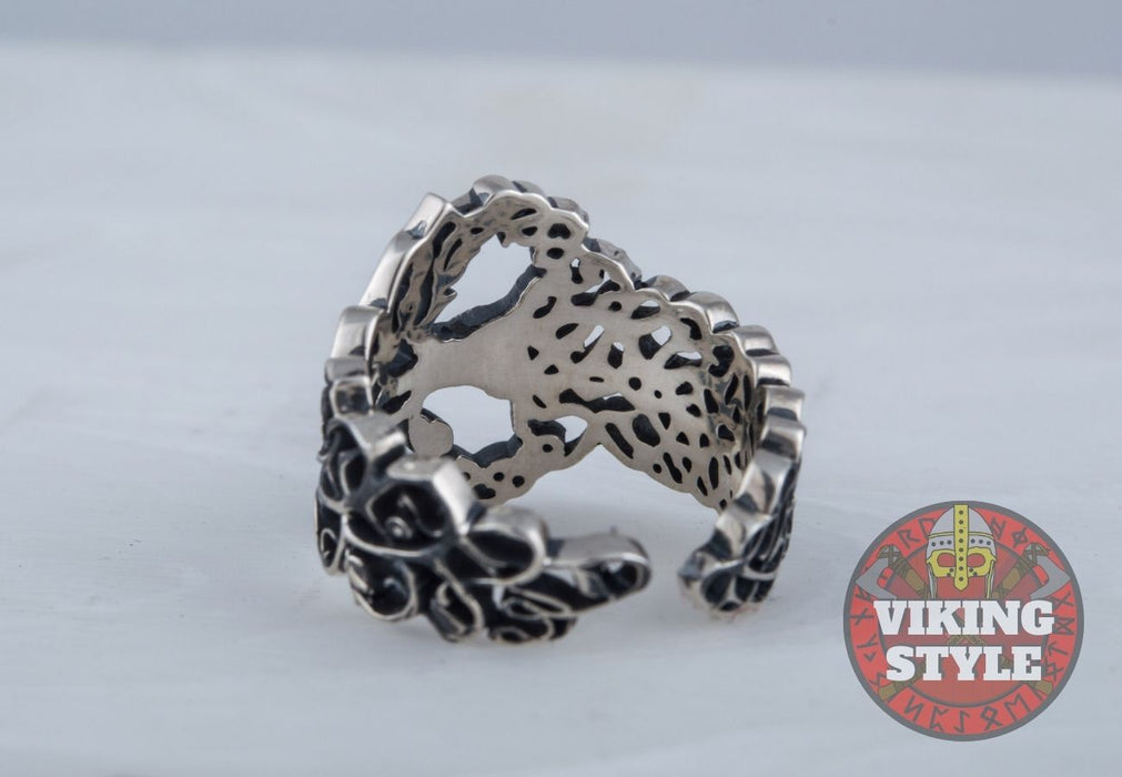 Yggdrasil Ring - Tree of Life, 925 Silver