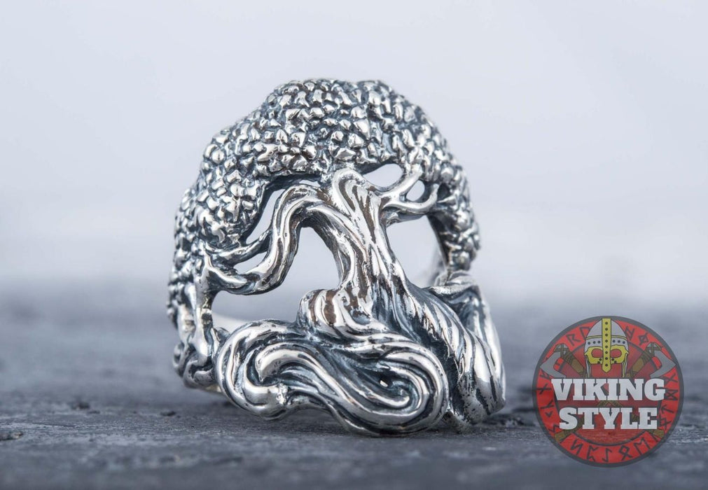 Yggdrasil Ring - Tree of Life, 925 Silver