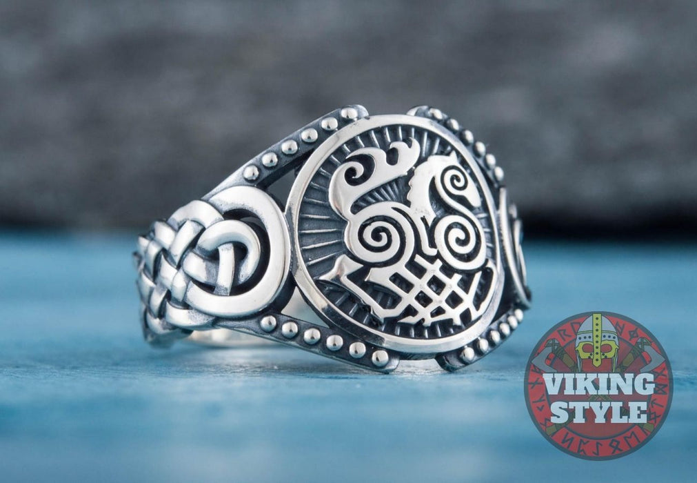 Sleipnir Ring - Endless Knot, 925 Silver
