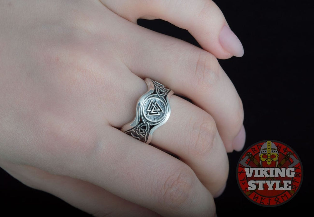 Valknut Ring II - Odin Collection, 925 Silver