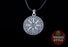 Ægishjálmur Pendant - Lunar, 925 Silver