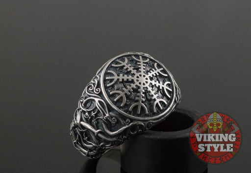 Ægishjálmur Ring - Urnes, 925 Silver