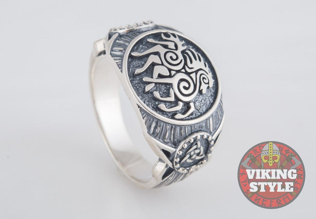 Sleipnir Ring - Triqueta, 925 Silver