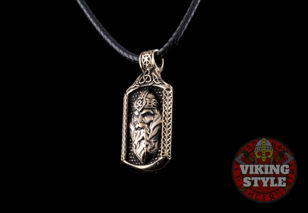 Odin Pendant - Bronze