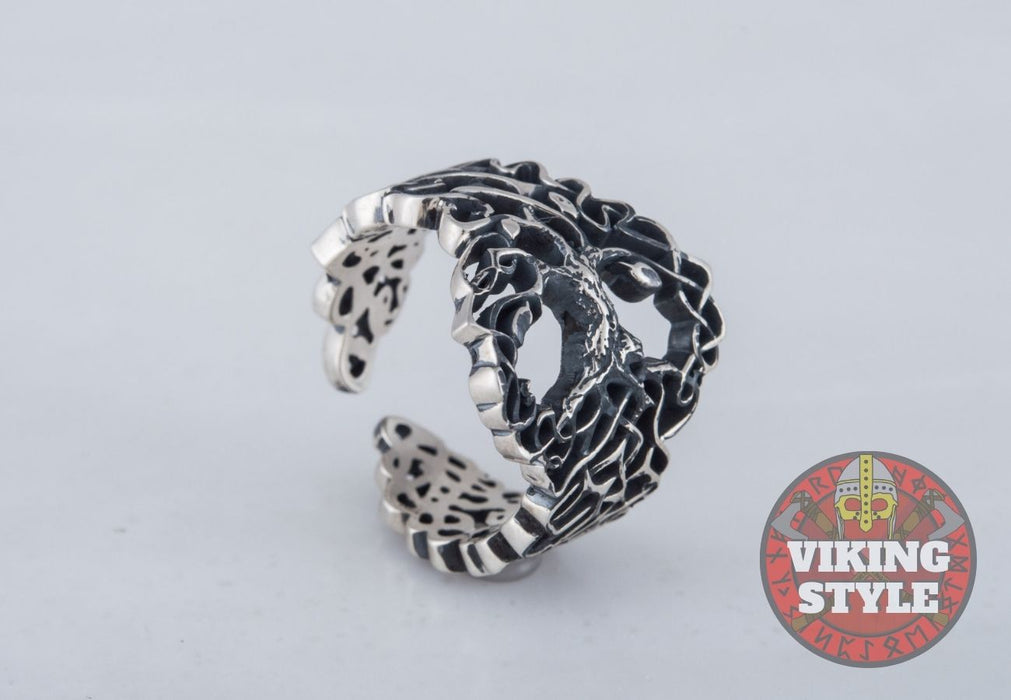 Yggdrasil Ring - Tree of Life, 925 Silver