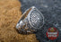 Vegvísir Ring - Oak Leaves, 925 Silver
