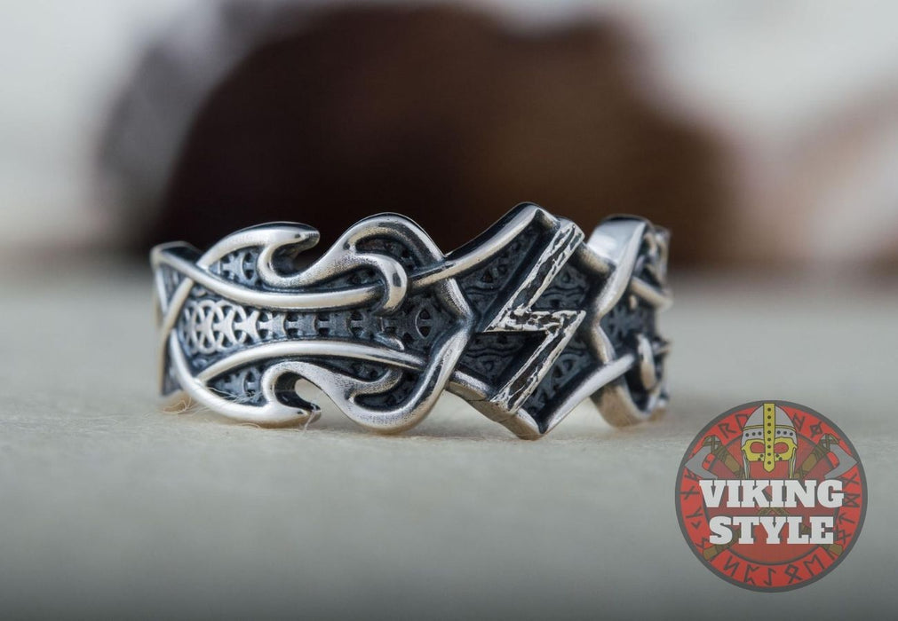 Sowelu Ring II - Runic, 925 Silver